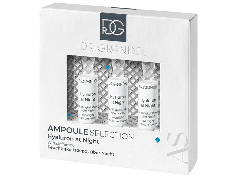 Dr.Grandel Fiole Concentrat cu Acid Hialuronic pe noapte 3 x 3 ml 3 ml