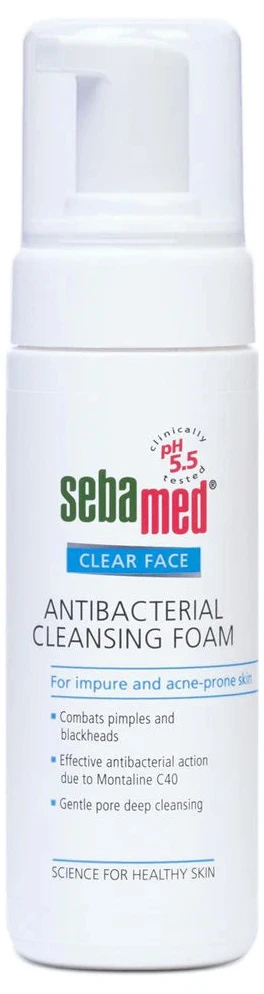Sebamed Clear Face pentru față împotriva acneei Spumă