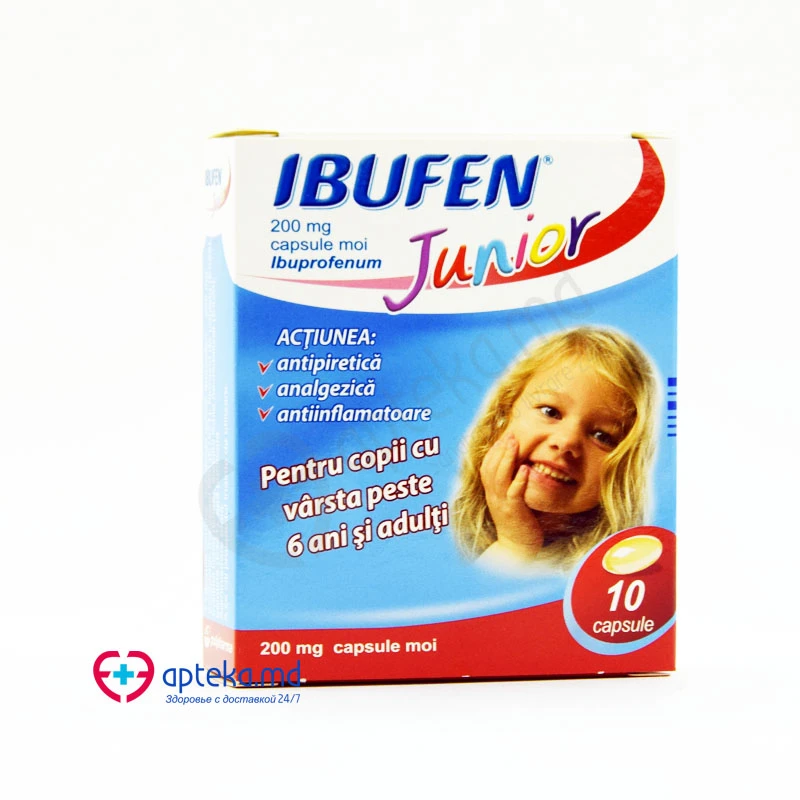 Ibufen Junior 200 mg capsule moi