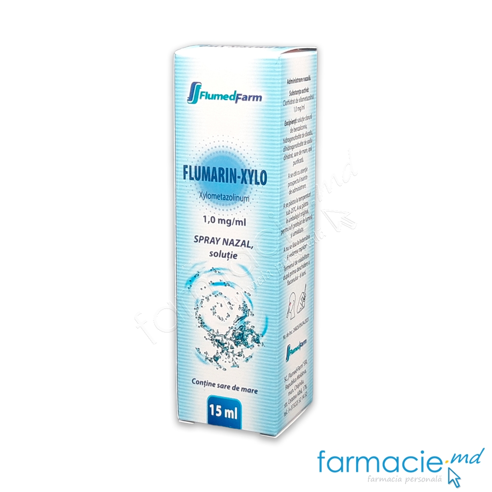 Flumarin-Xylo 1,0 mg/ml 1 mg/ml / 15 ml spray nazal, soluţie