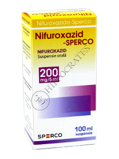 Nifuroxazid-Sperco 200 mg/5 ml / 100 ml suspensie orală