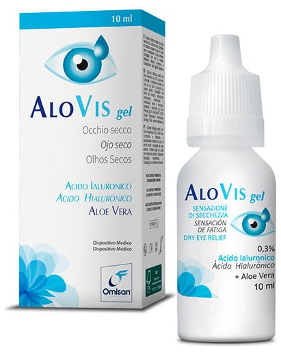 AloVis gel oftalmic ochi uscați 10 мл