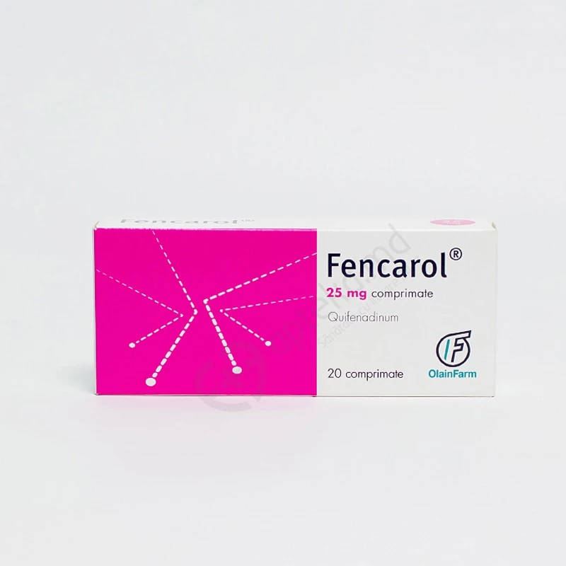 Fencarol 25 mg comprimate