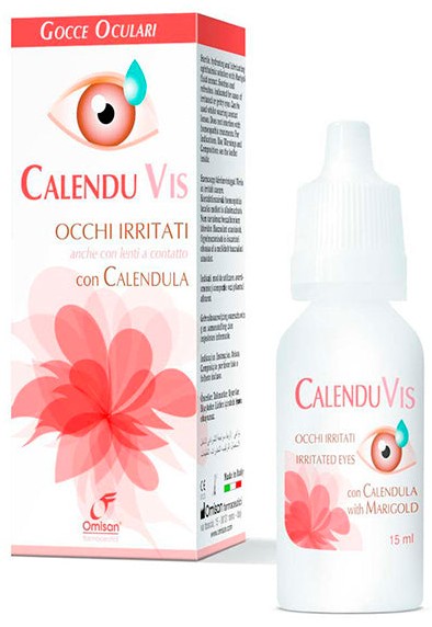 CalenduVis picături oftalmice ochi iritați 15 мл