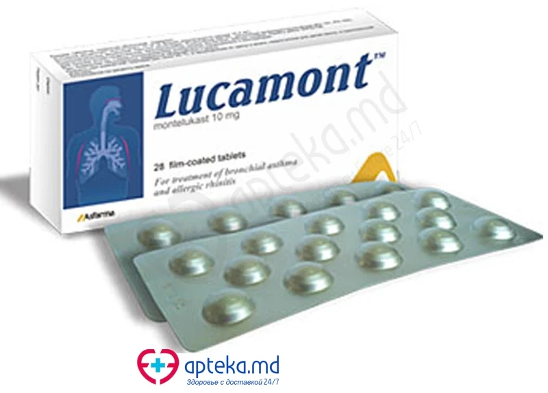 Lucamont 10 mg comprimate filmate
