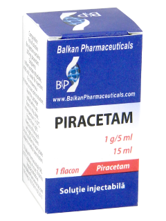 Piracetam-BP 200 mg/ml / 15 ml soluţie injectabilă