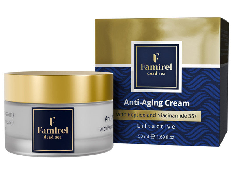 Famirel antiage de zi cu peptide si minerale de la Marea Moarta Cremă 50 ml