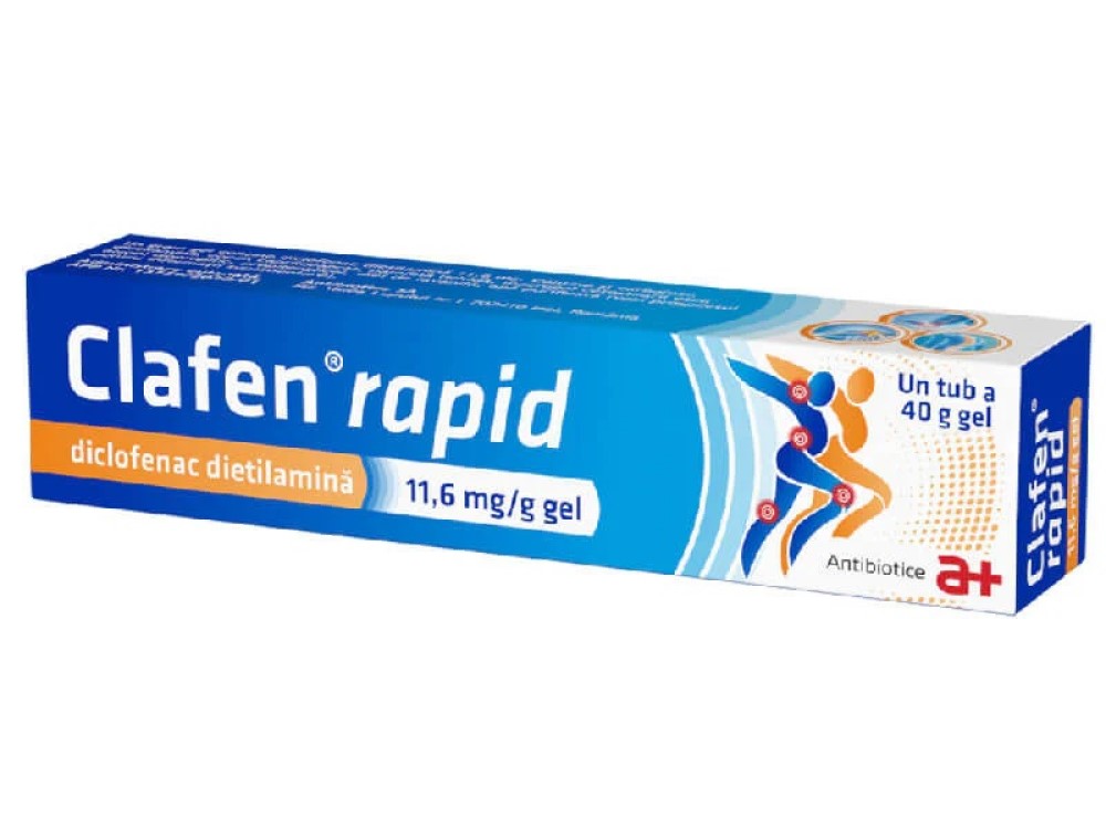Clafen Rapid 11,6 mg/g gel 11,6 mg/g / 40 g gel
