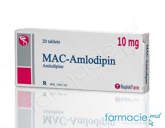 MAC-Amlodipin 10 mg comprimate