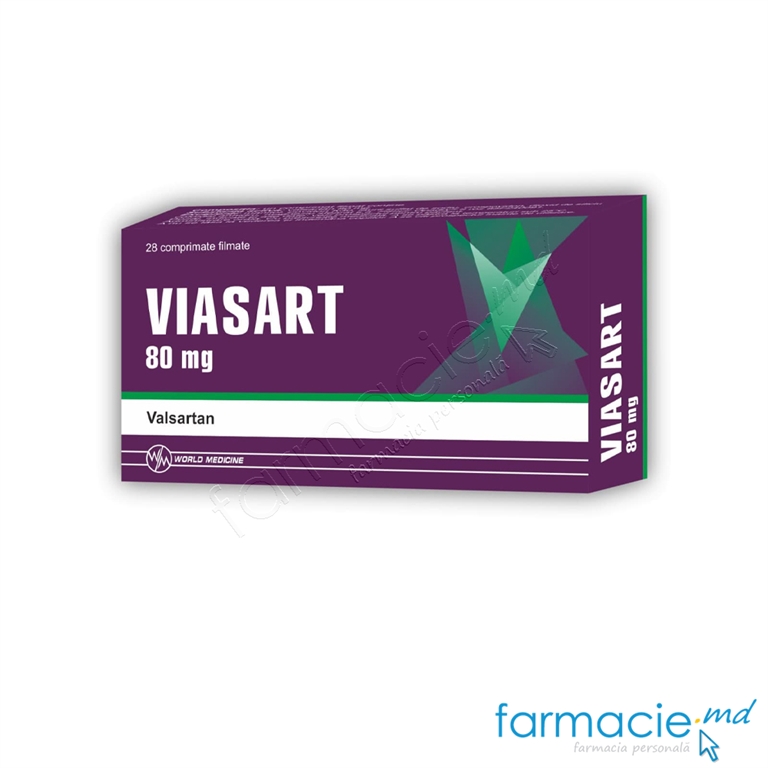 Viasart 80 mg comprimate filmate