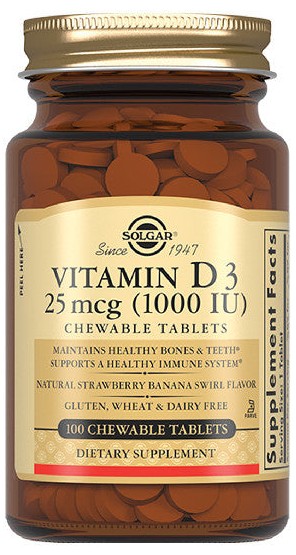 Solgar Vit. D3 1000 UI + Vit.A