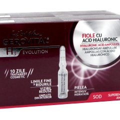 Farmec Gerovital H3 Evolution fiole acid hialuronic +fiole aci 10 comp