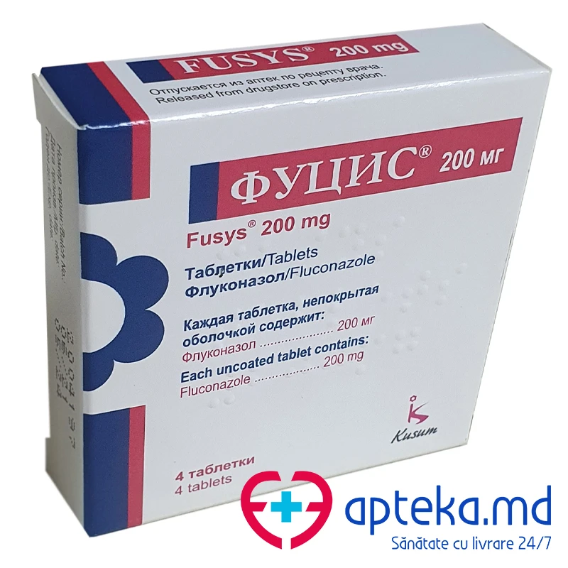 Fusys 200 mg 200 mg comprimate