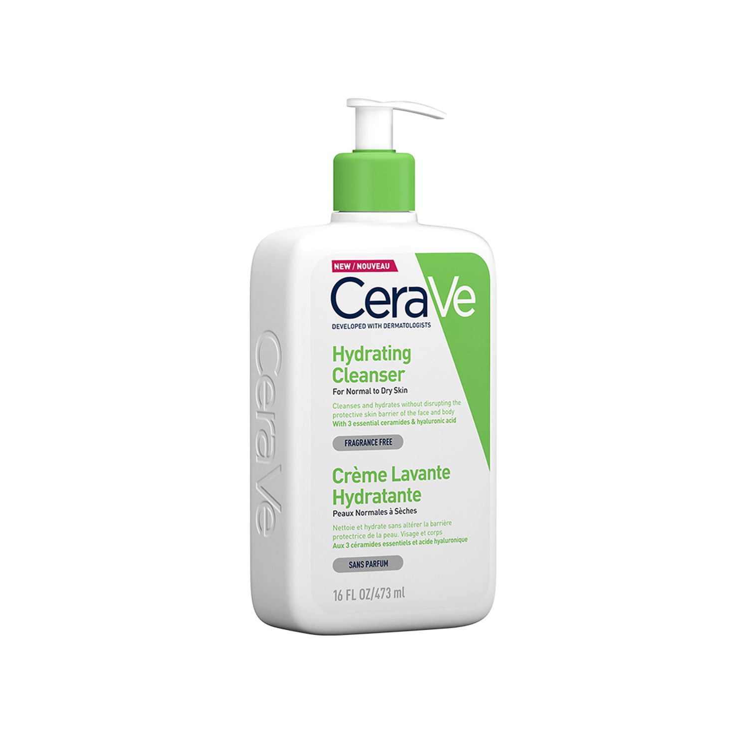 Gel de spalare hidratant, piele normal-uscata, 473ml, CeraVe