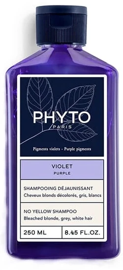 Phyto Шампунь для нейтрализации желтизны волос Phyto Purple No Yellow Shampoo
