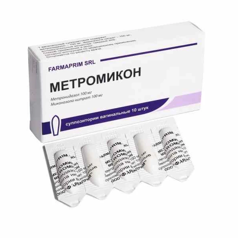 Metromicon 100 mg/100 mg ovule