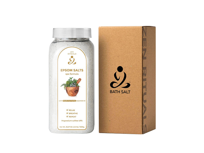 Zen Rituals Product Epsom Sare de baie Plante Medicinale 950g 950 g