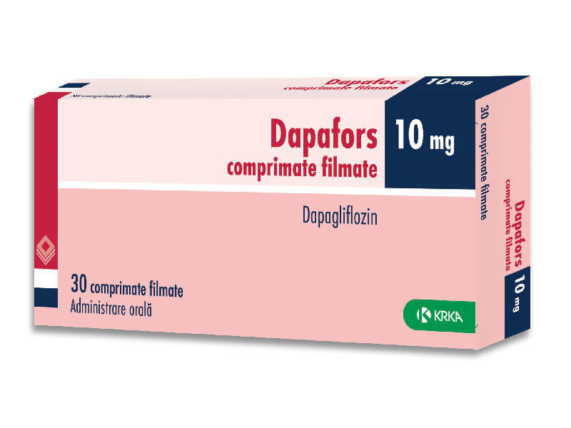 Dapafors 10 mg comprimate filmate