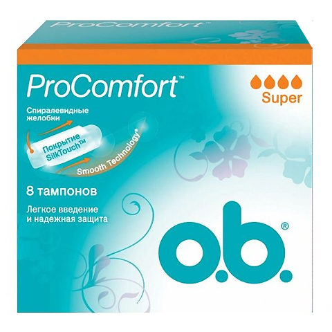 o.b. Super 8 шт.