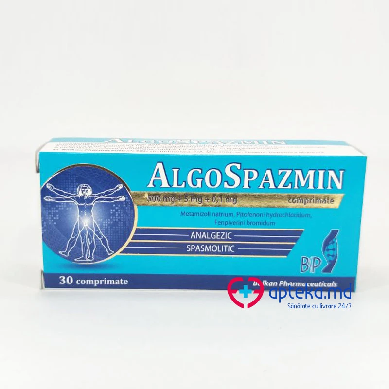 Algospazmin 500 mg/5 mg/0,1 mg comprimate