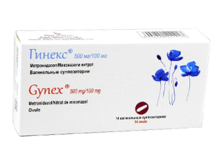 Gynex 500 mg/100 mg ovule