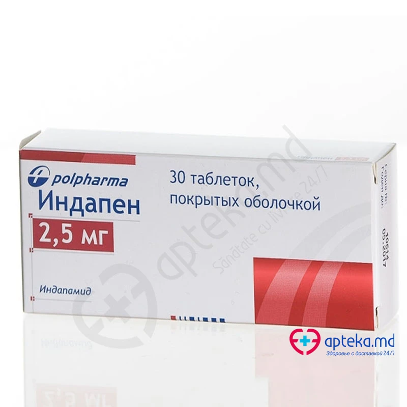 Indapen 2,5 mg comprimate filmate