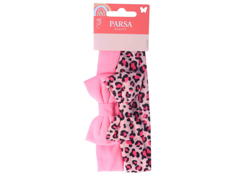 PARSA Beauty Bentita de par multicolora cu fundita 2buc