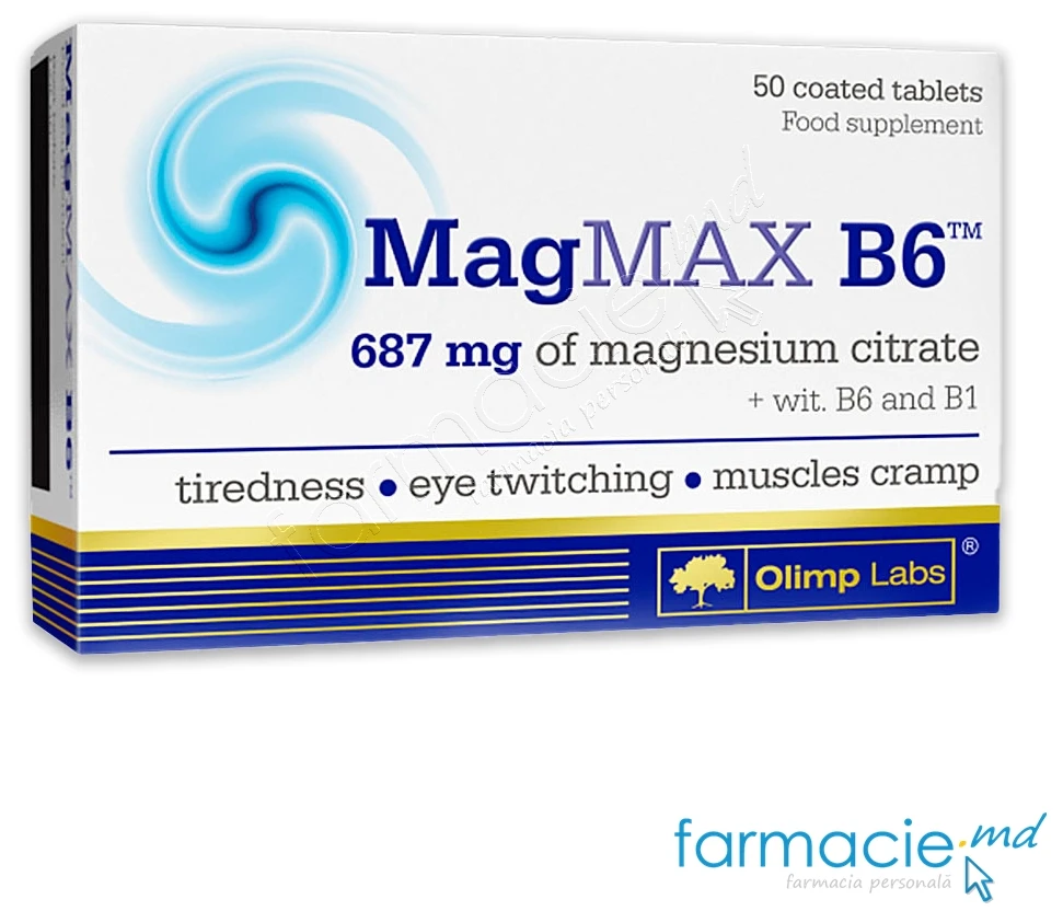 Olimp Magneziu + Vit. B6 citrat 687 mg N50