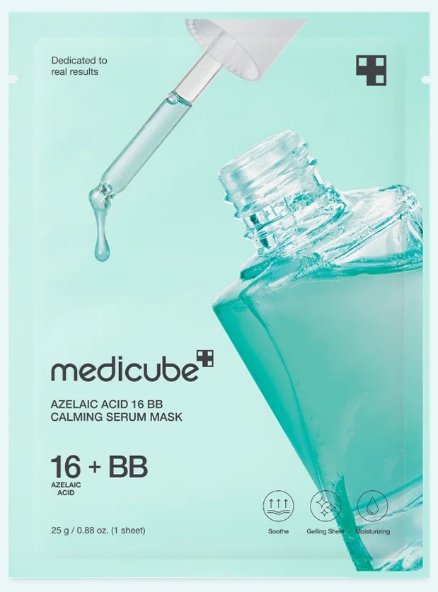 Medicube, Azelaic Acid 16 BB Calming Serum Mask, 25 g