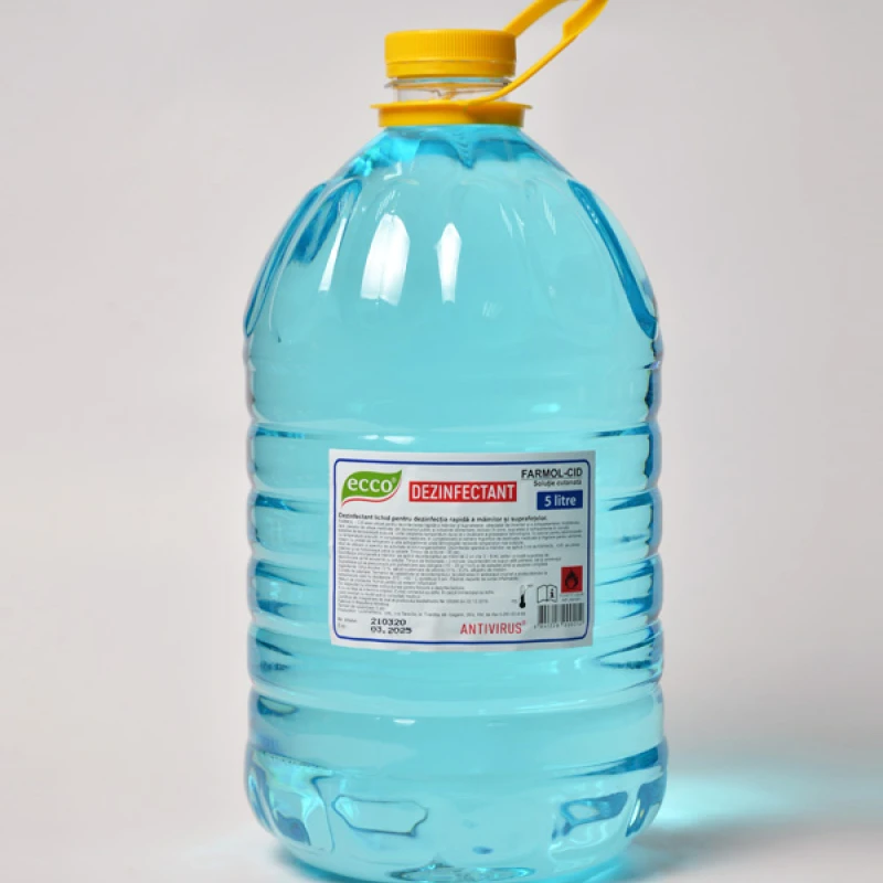 Dezinfectant lichid pentru maini si suprafete Farmol-Cid, 5 Litri