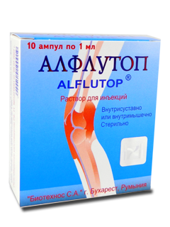 Alflutop 10% / 1 ml soluţie injectabilă