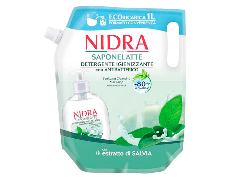 Mirato Nidra lichid Antibacterian 1L Rezerva Săpun 1 ml