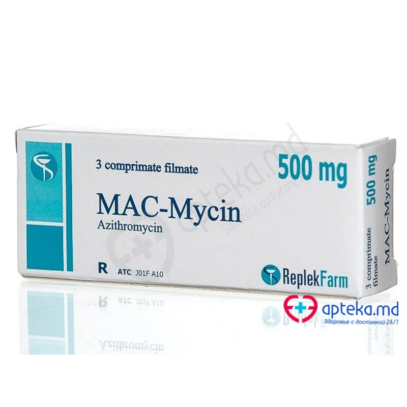 MAC-Mycin 500 mg comprimate filmate
