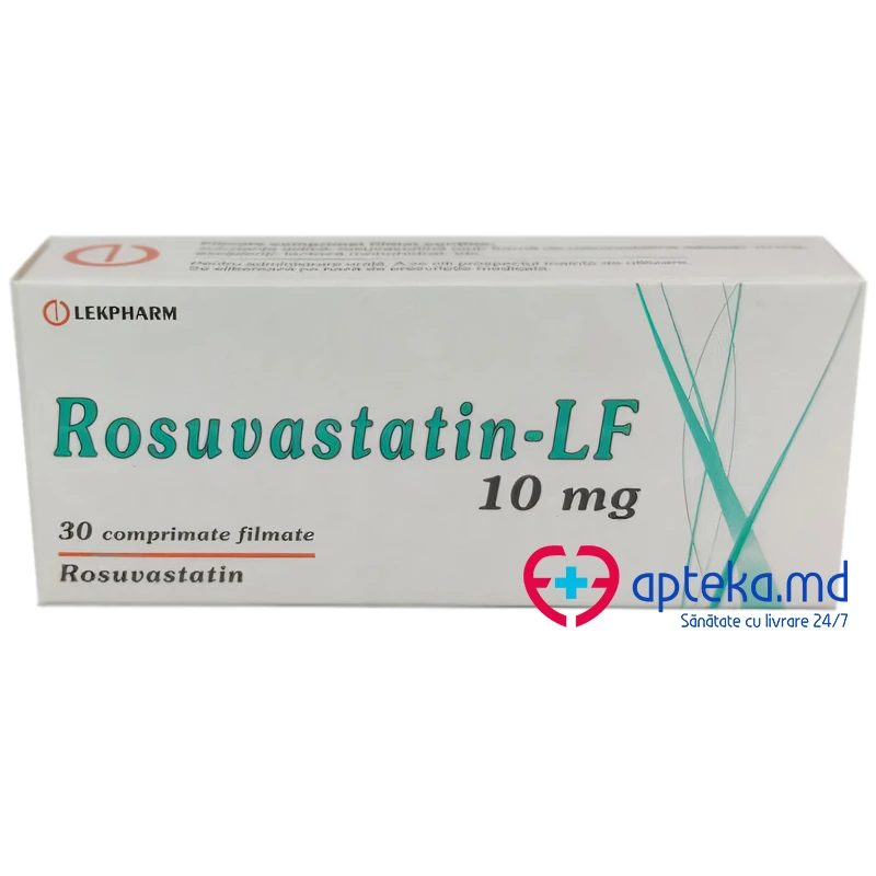 Rosuvastatin-LF 10 mg comprimate filmate