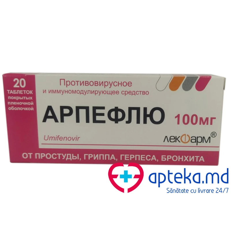 Arpeflu 100 mg comprimate filmate