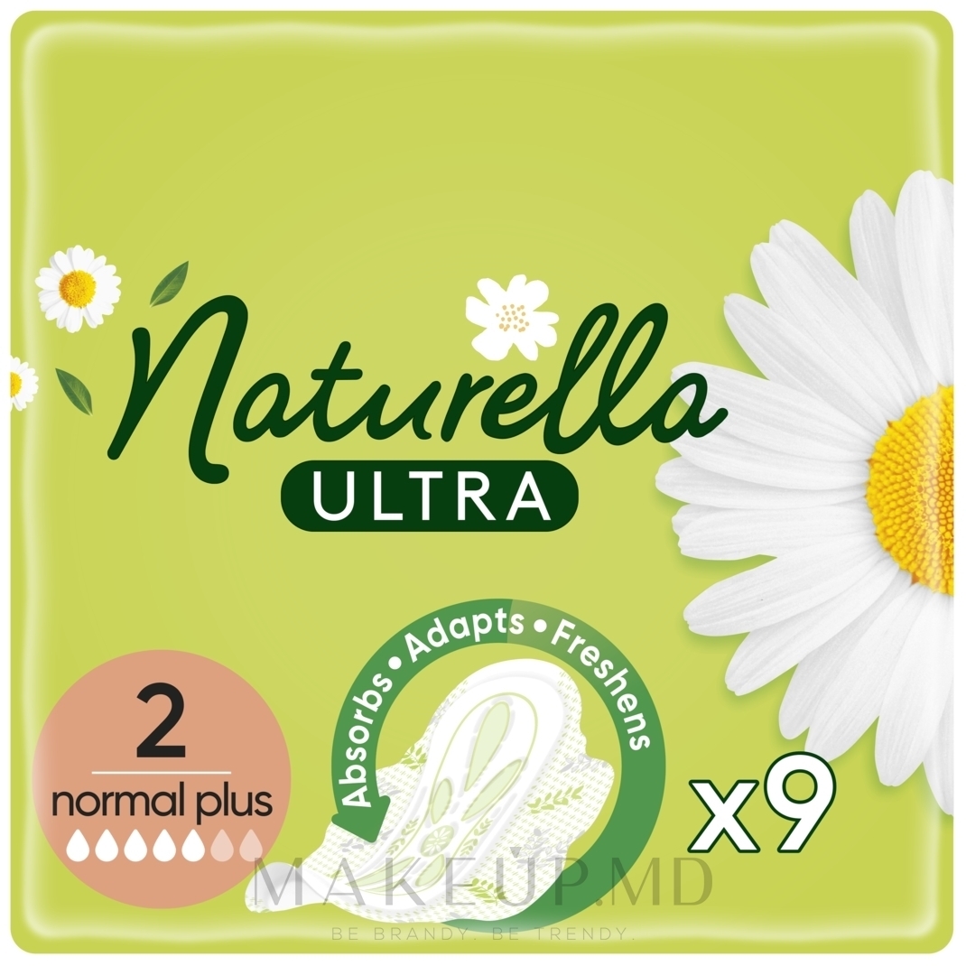 Absorbante Naturella Ultra Normal Plus, 9 buc.
