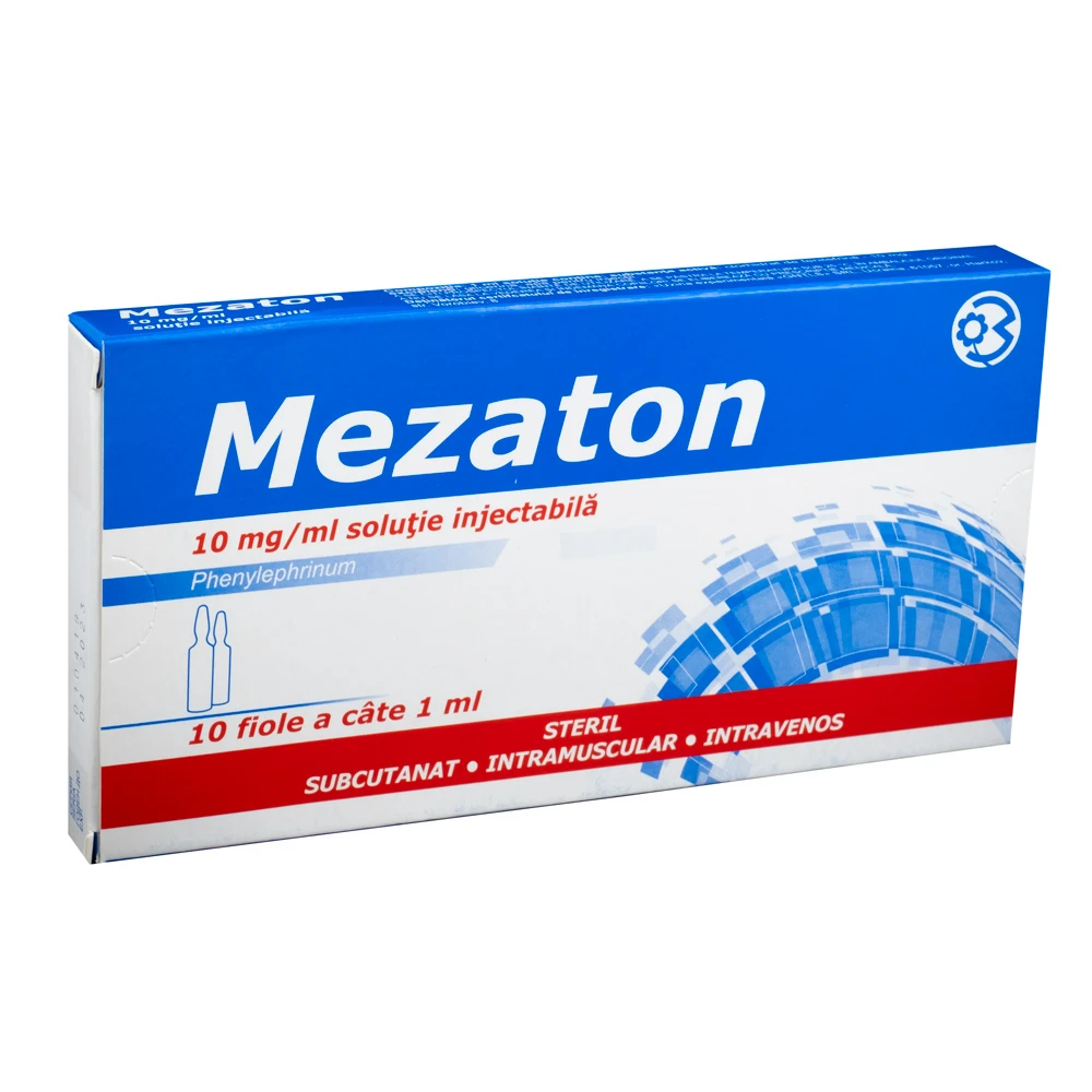 Mezaton 10 mg/ml soluţie injectabilă
