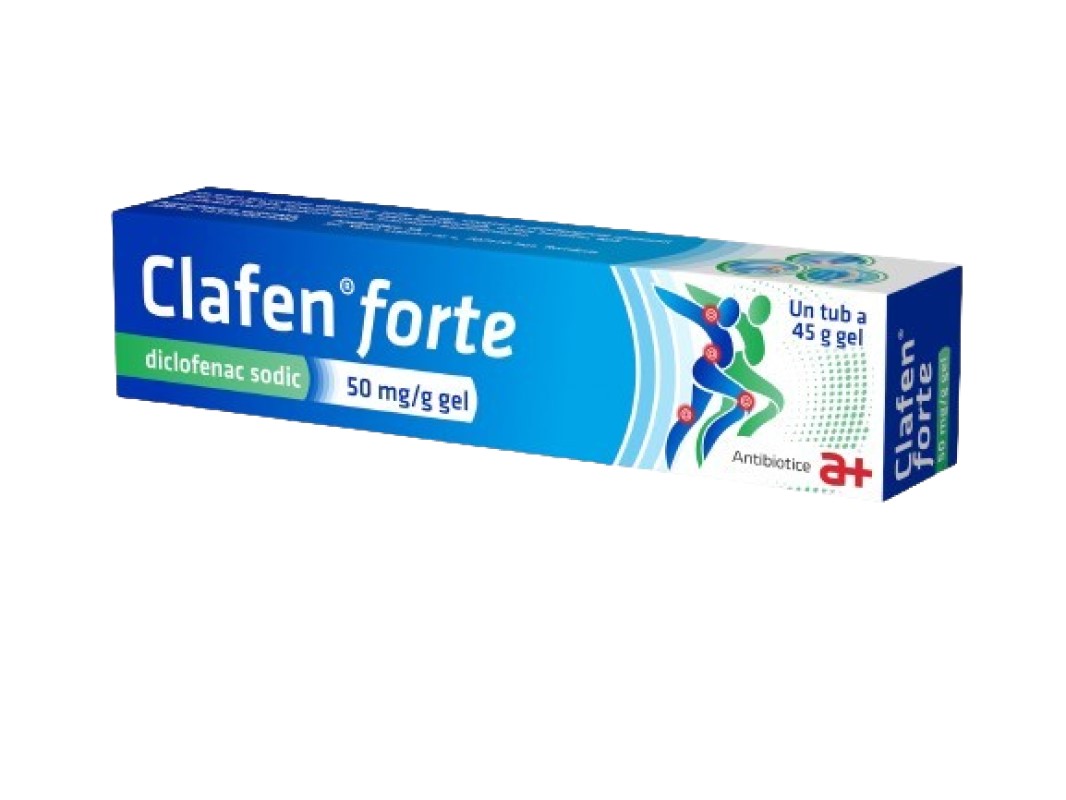 Clafen forte 50 mg/g gel 50 mg/g / 45 g gel