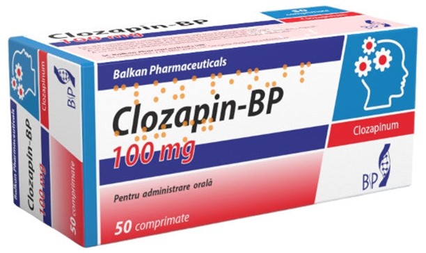 Clozapin-BP 100 mg comprimate