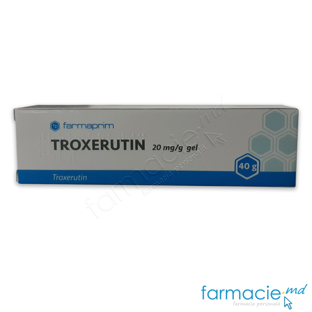 Troxerutin 20 mg/g / 40 g gel