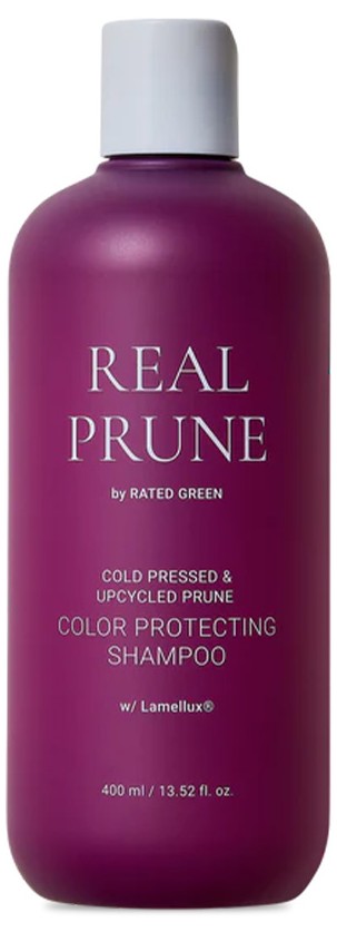 Rated Green, Cold Pressed Upcycled Prune Color Protecting Shampoo, 400 мл
