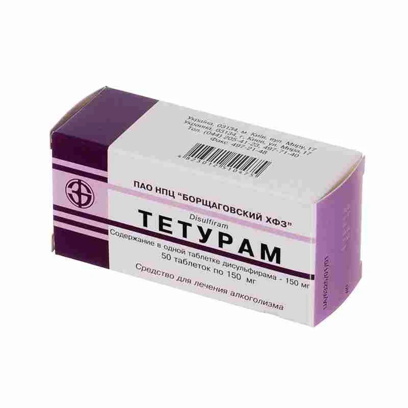 Teturam 150 mg comprimate