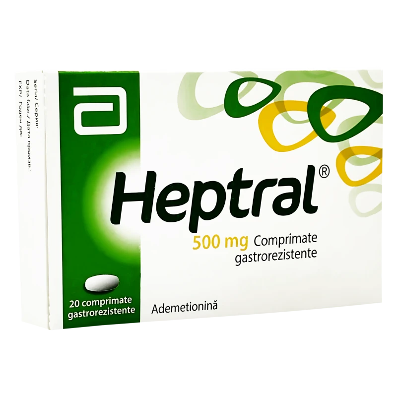 Heptral 500 mg comprimate gastrorezistente