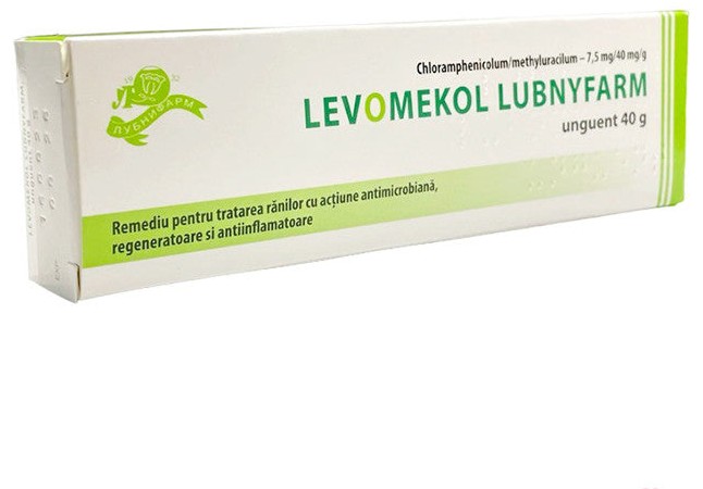 Levomekol Lubnyfarm 7,5 mg/40 mg/g / 40 g unguent