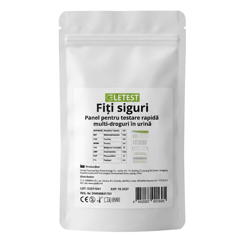 Test multi-drog 7 parametri (panou)