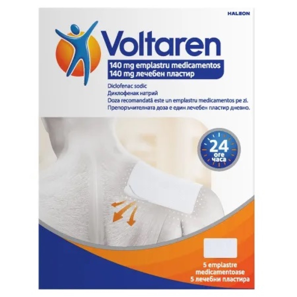 Voltaren 140 mg emplastru medicamentos 140 mg emplastru medicamentos