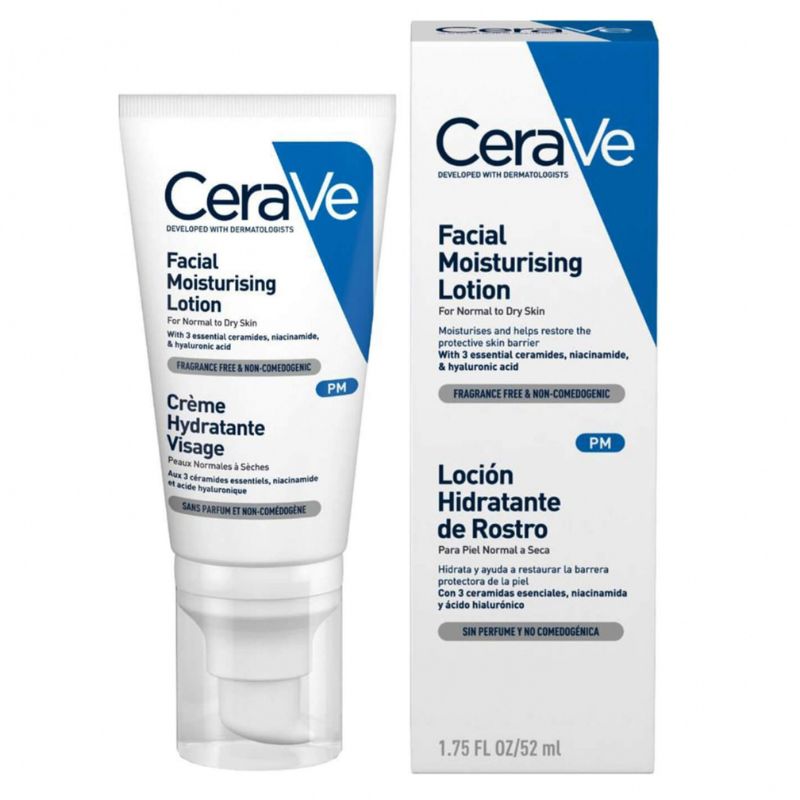 CeraVe Увлажняющий для нормальной и сухой кожи Cremă