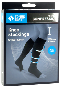 Tonus Elast 0408 Soft ciorapi compresivi fără vârf cl.I (18-21 mmHg) înălțime 1