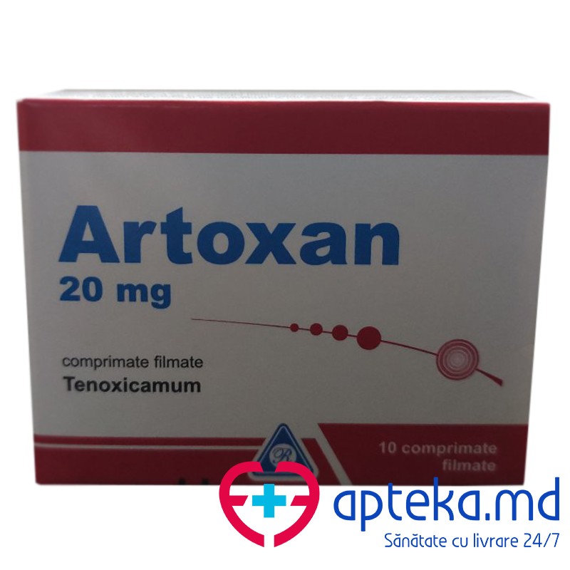 Artoxan 20 mg comprimate filmate