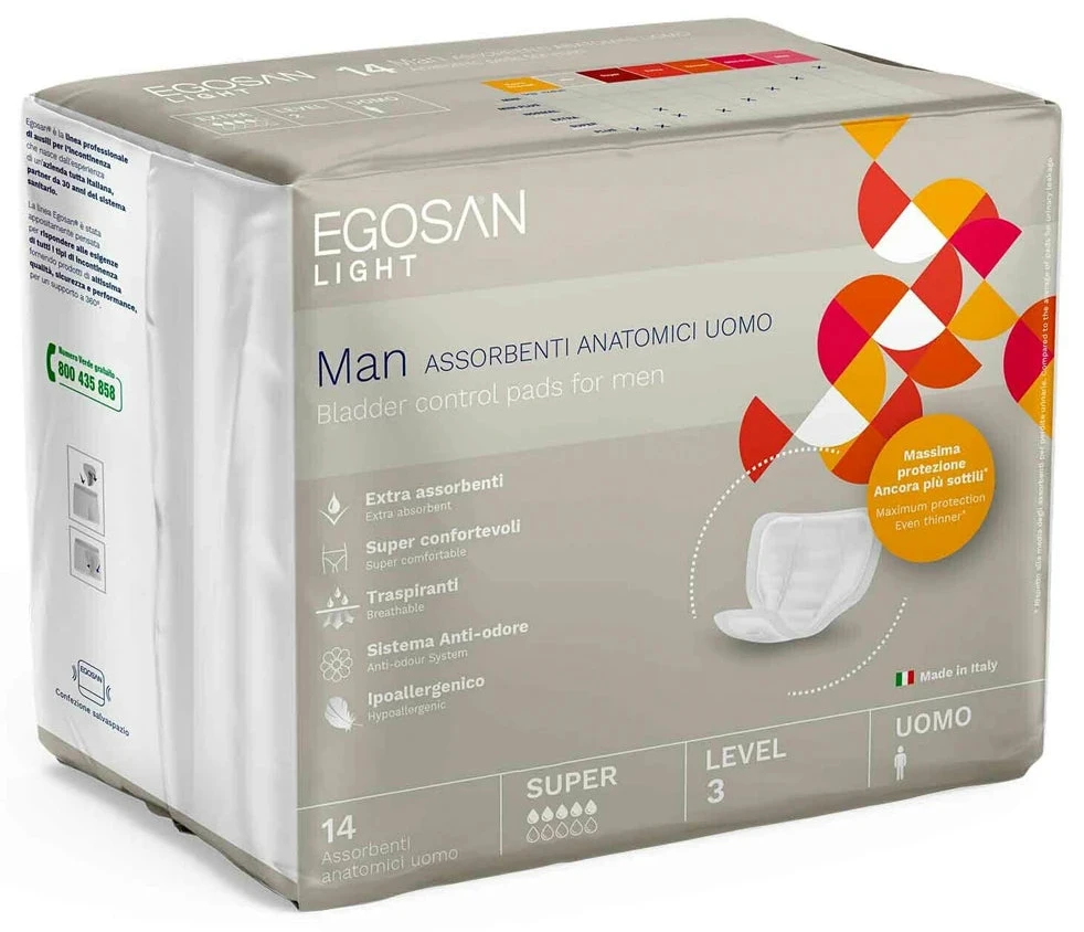 Egosan Man absorbante urologice p/u barbati Super N14